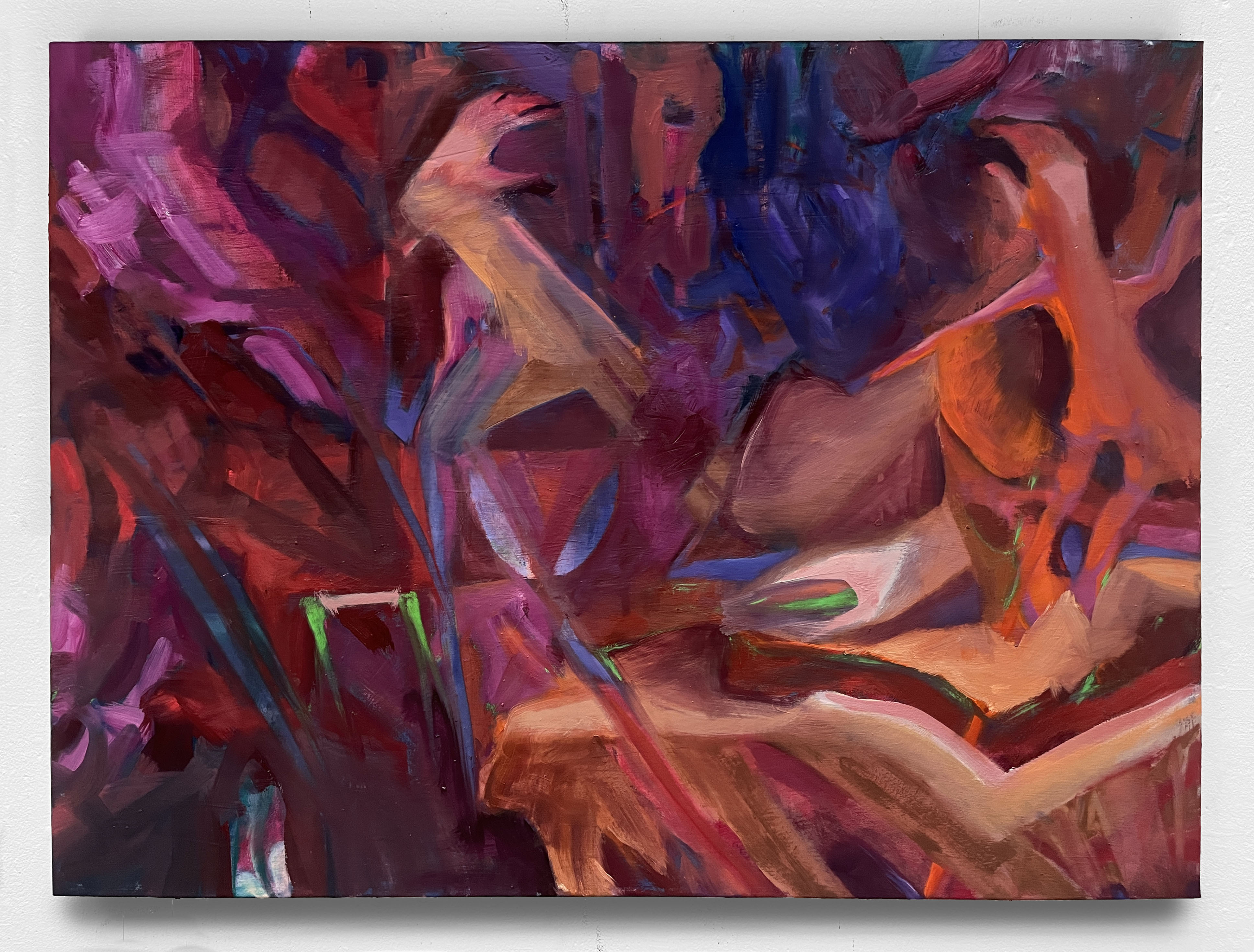 Nocturne, 36x48_, oil on canvas, 2025, PRIVATE COLLECTION